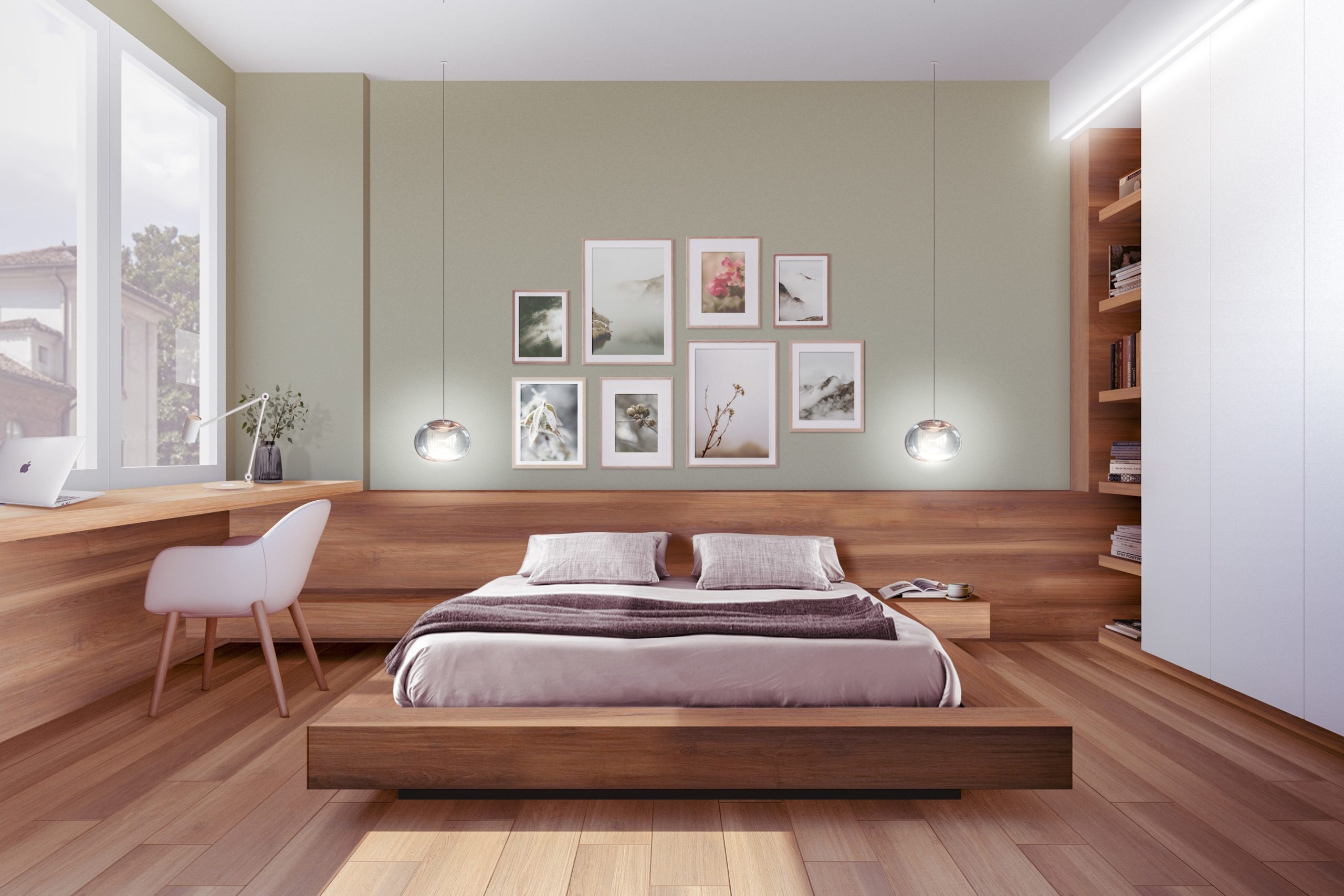 Arredamento su misura: la camera da letto - Aiello Wood Design