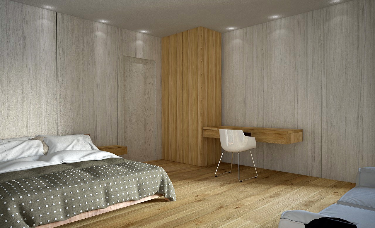 Mobili su misura: come ricavare uno studio in camera da letto - Aiello Wood  Design